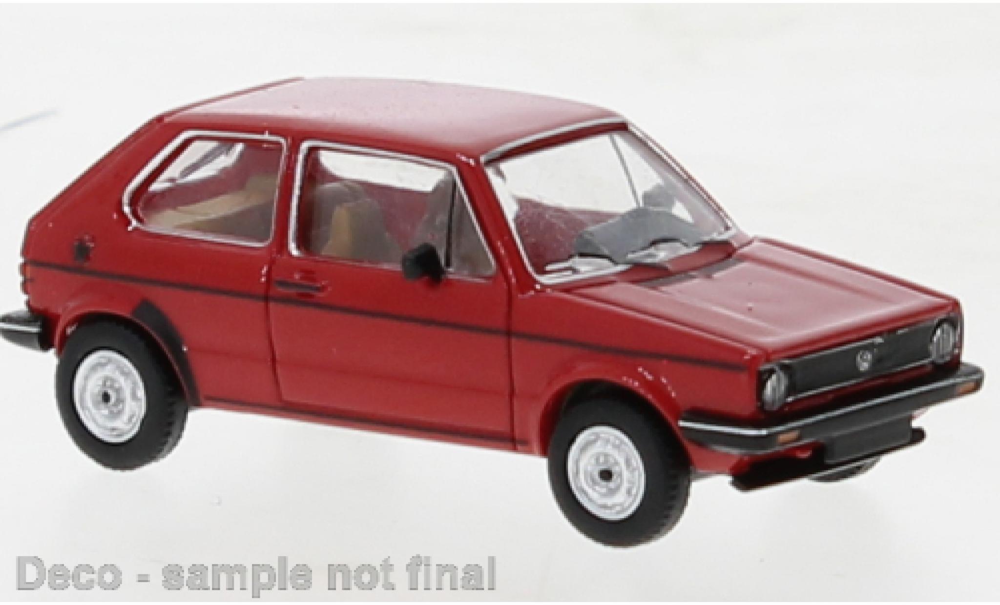Volkswagen Golf 1/87 PCX87 I rood 1980 modelauto