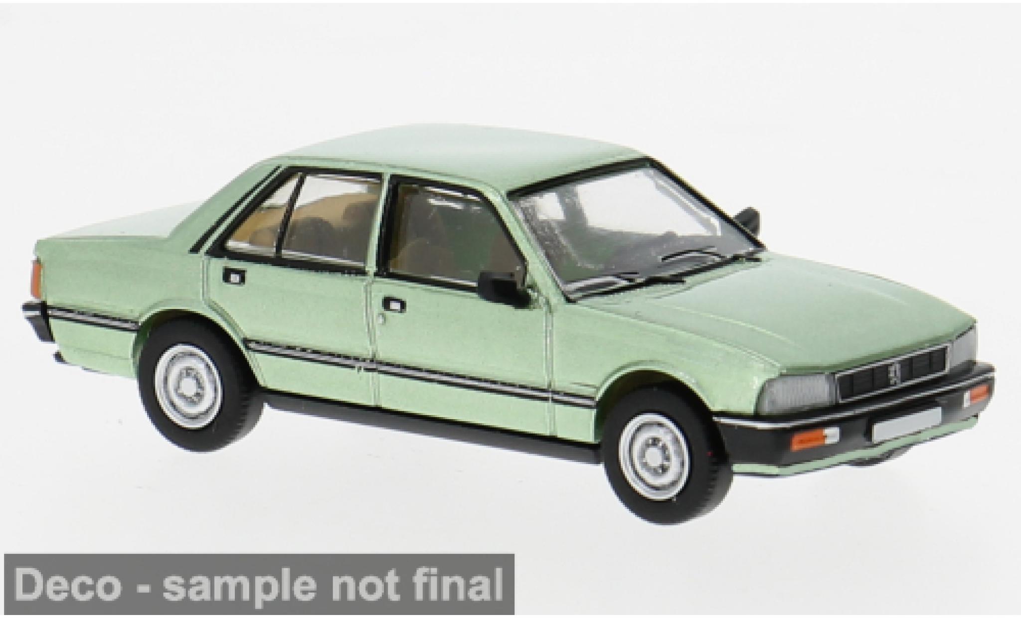 Peugeot 505 1/87 PCX87 groen 1979 1:87 modelauto