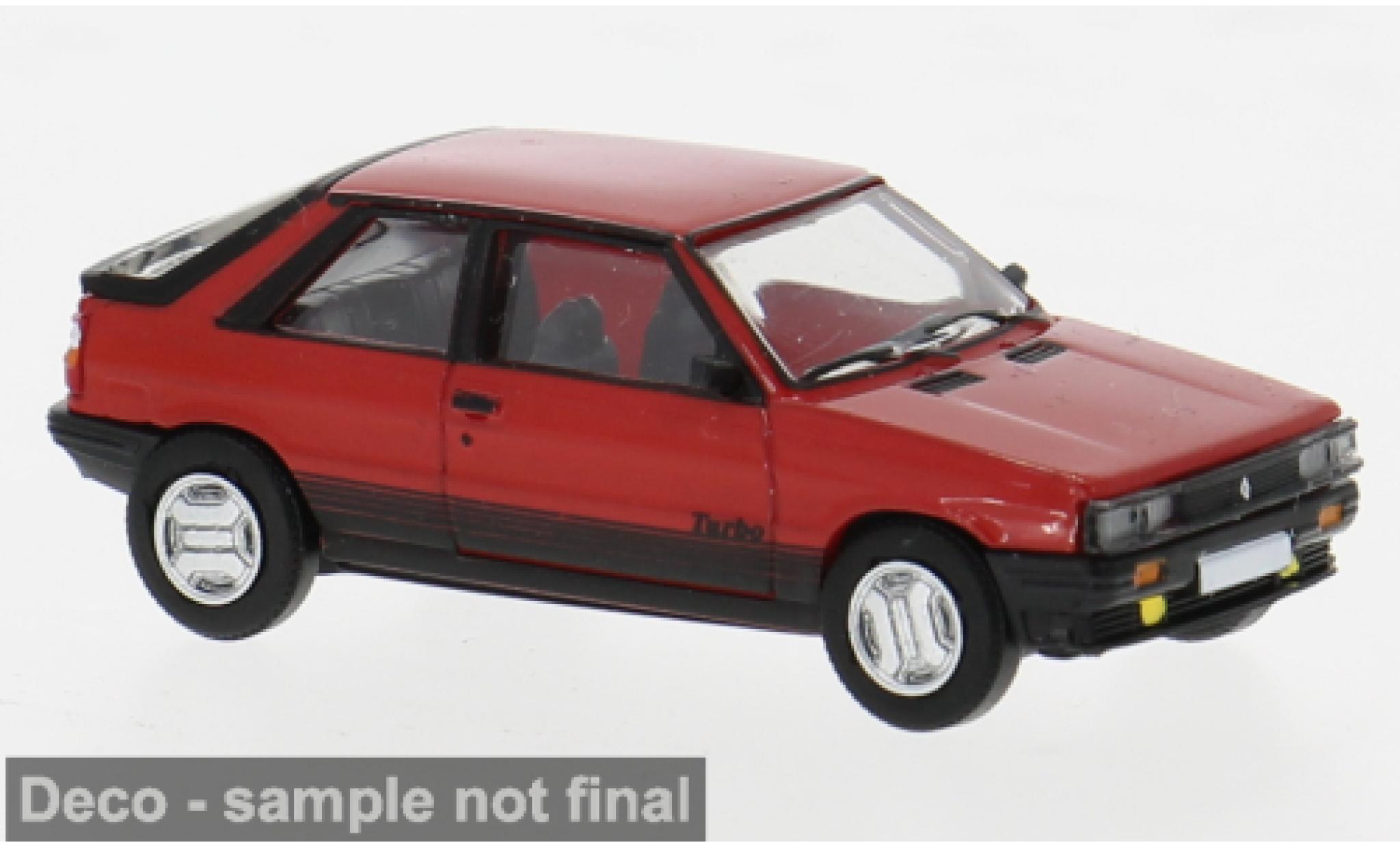 Renault 11 1/87 PCX87 Turbo rood 1985 1:87 modelauto