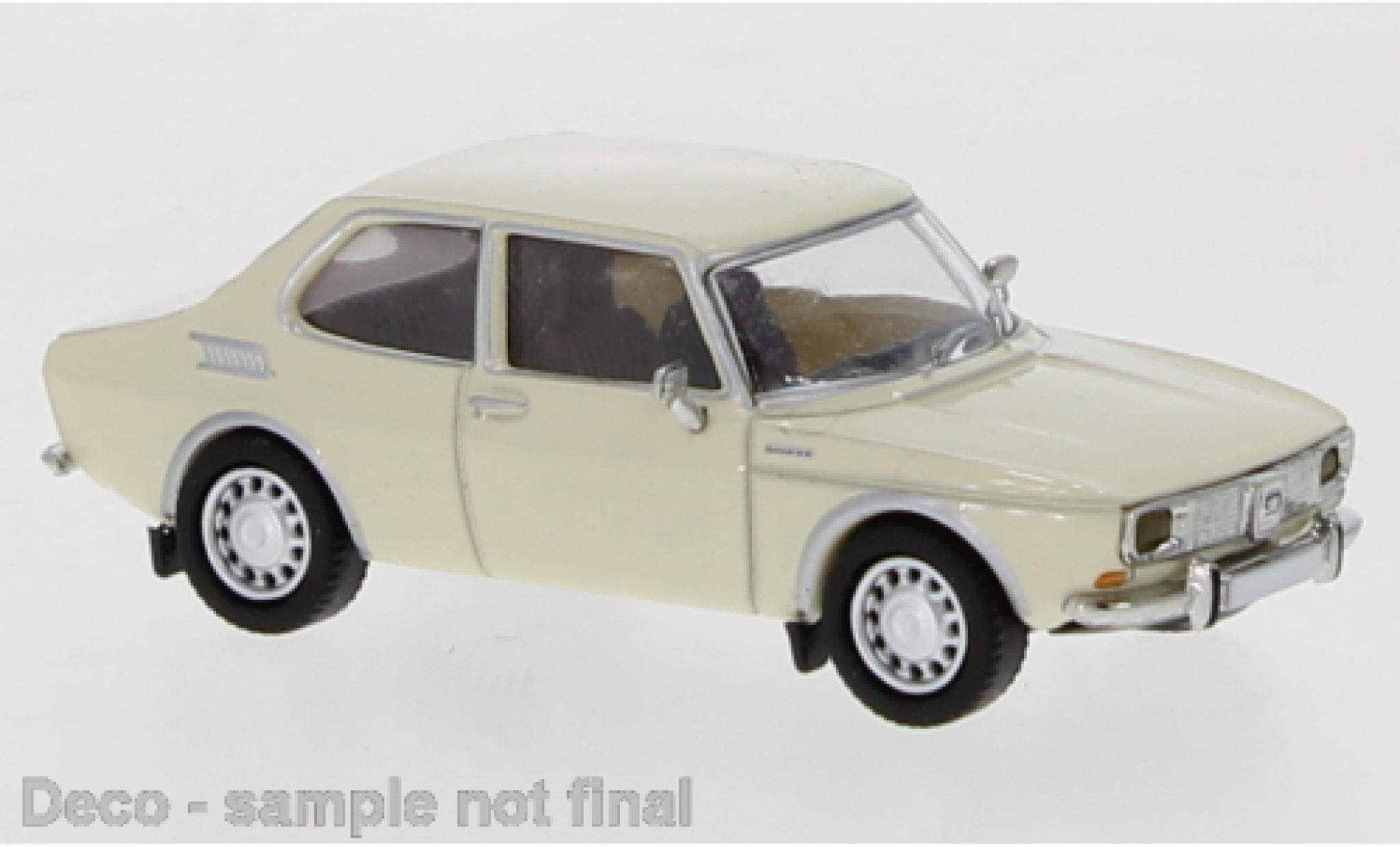 Saab 99 1/87 PCX87 beige 1970 modelauto