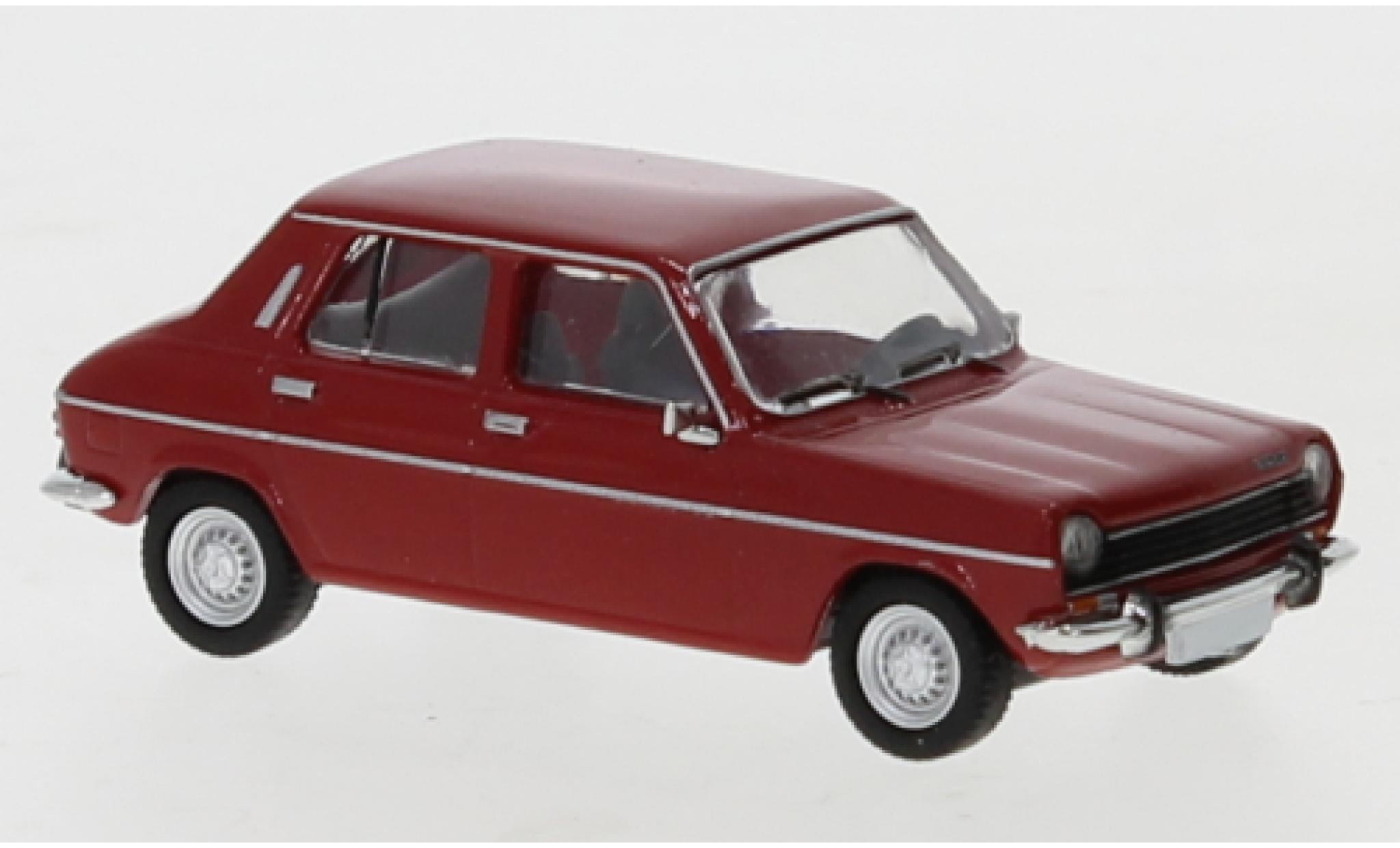 Simca 1100 1/87 PCX87 rood 1975 modelauto