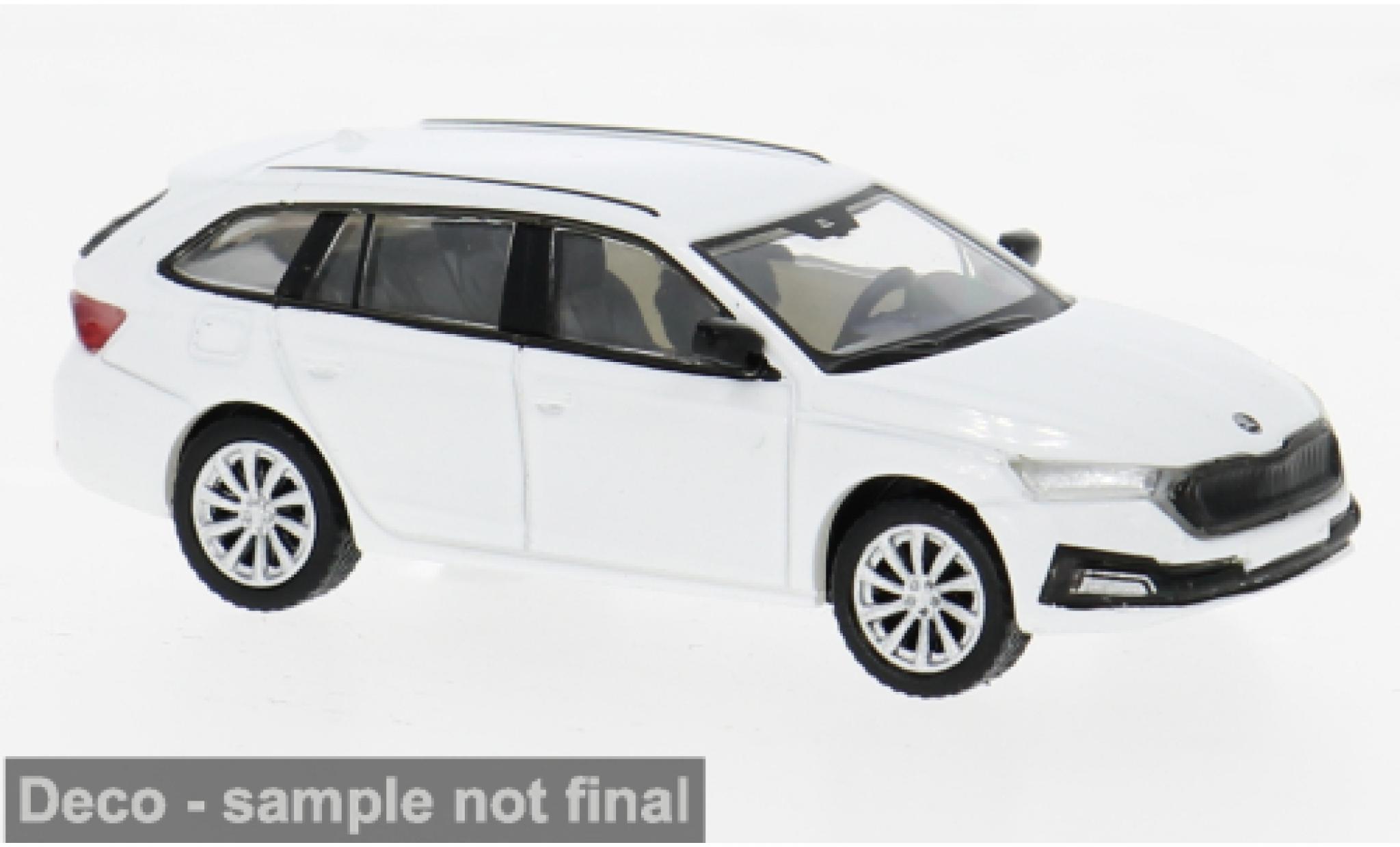 Skoda Octavia 1/87 PCX87 IV Combi wit 2019 1:87 modelauto