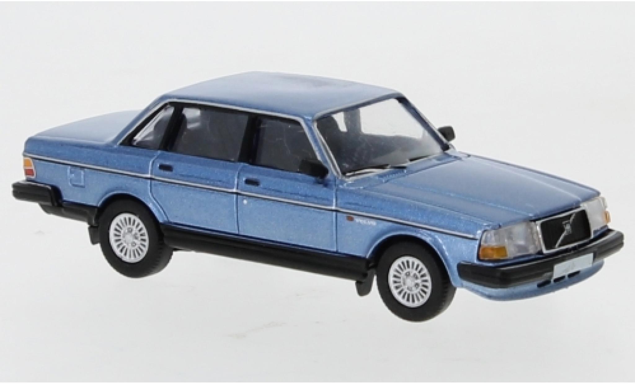Volvo 240 1/87 PCX87 metallic blauw 1989 modelauto