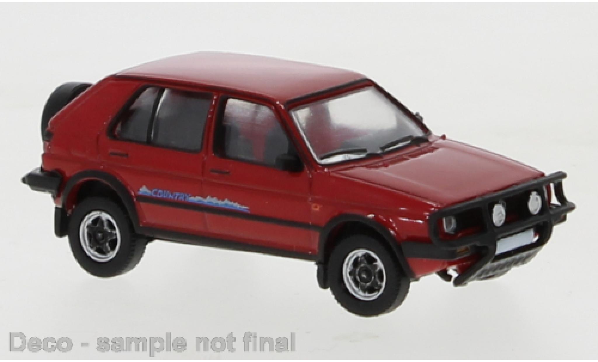 Volkswagen Golf 1/87 PCX87 II Country rood 1990 modelauto