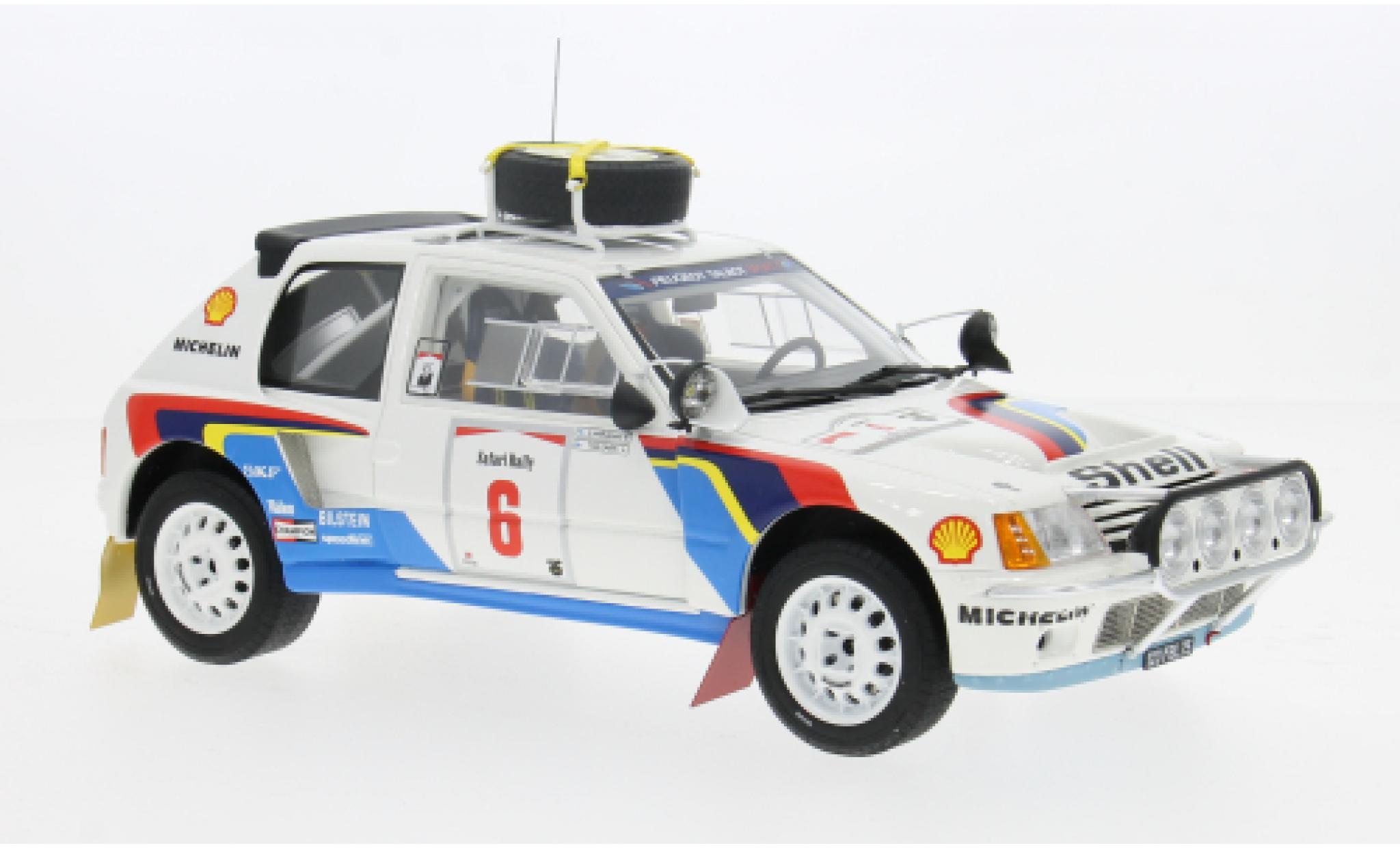 Peugeot 205 1/18 Ottomobile T16 Safari Rally 1985 #6 T.Salonen 1:18 modelauto