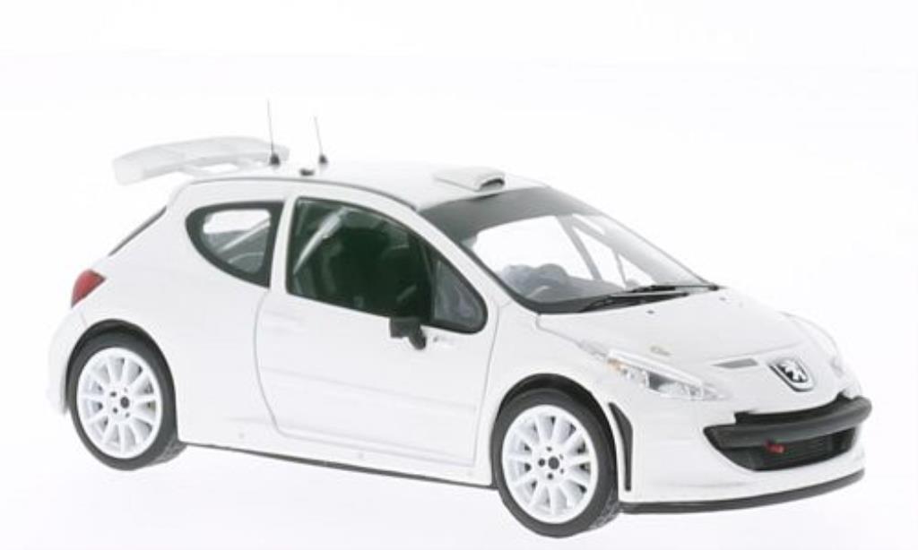 Peugeot 207 S2000 1/43 IXO S2000 Rally Spec matt-wit 2011 modelauto