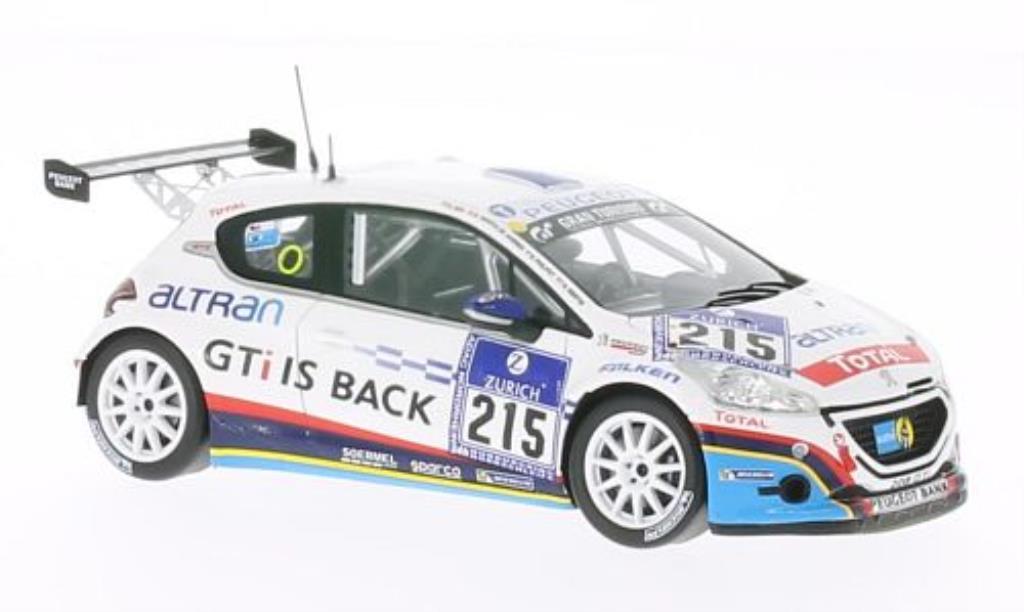 Peugeot 208 GTI 1/43 Spark GTI No.215 24h Nurburgring 2013 /G.Martin modelauto