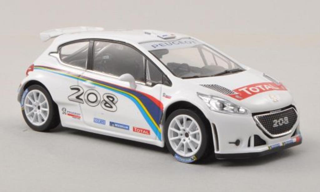 Peugeot 208 T16 1/43 Norev T16 Prasentationsfahrzeug 2013 modelauto