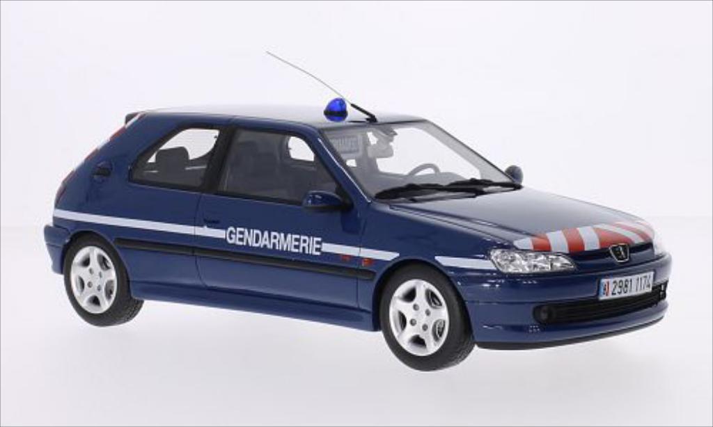 Peugeot 306 S16 1/18 Ottomobile S16 Gendarmerie modelauto