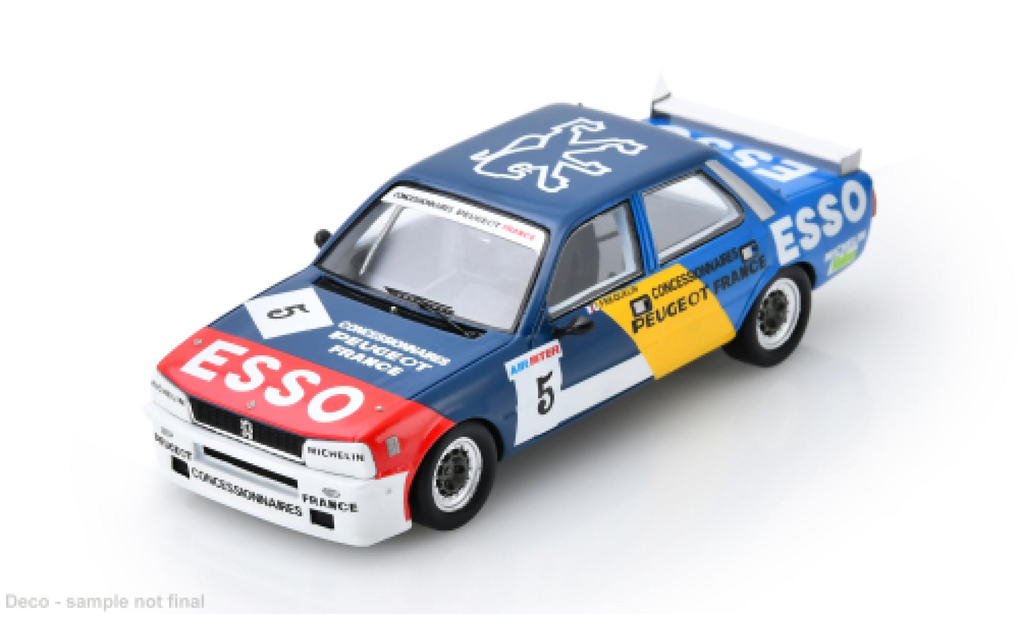 Peugeot 505 1/43 Spark 1982 #5 G.Frequelin 1:43 modelauto