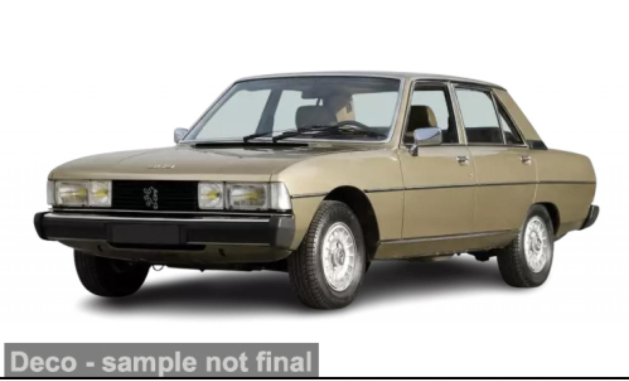 Peugeot 604 1/87 Norev SL beige 1976 1:87 modelauto
