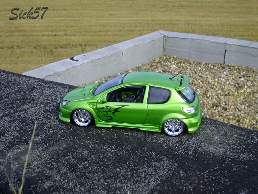 Peugeot 206 RC esquiss auto kiwi 1/18 Norev