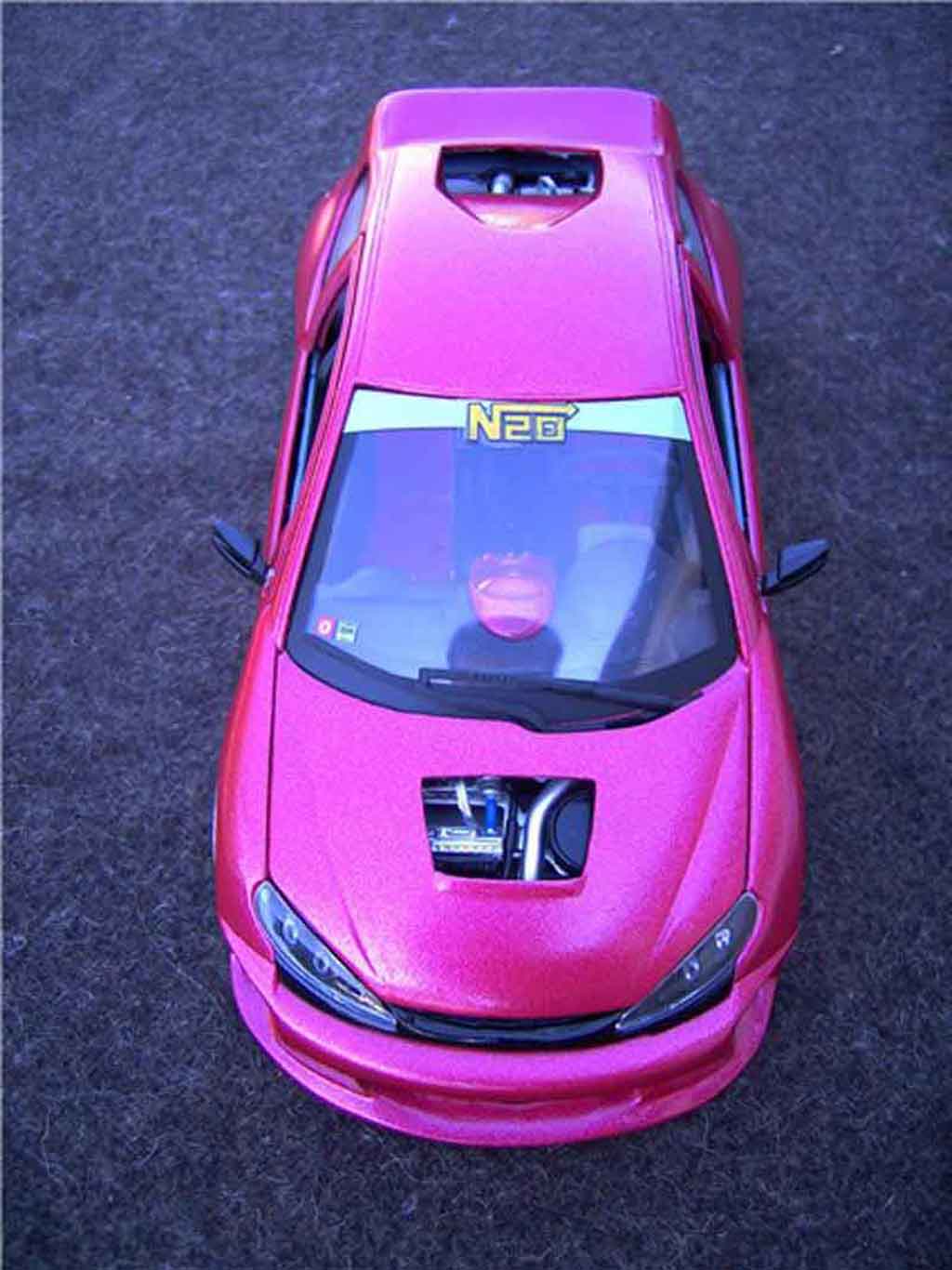Peugeot 206 WRC kit large tuning 1/18 Solido