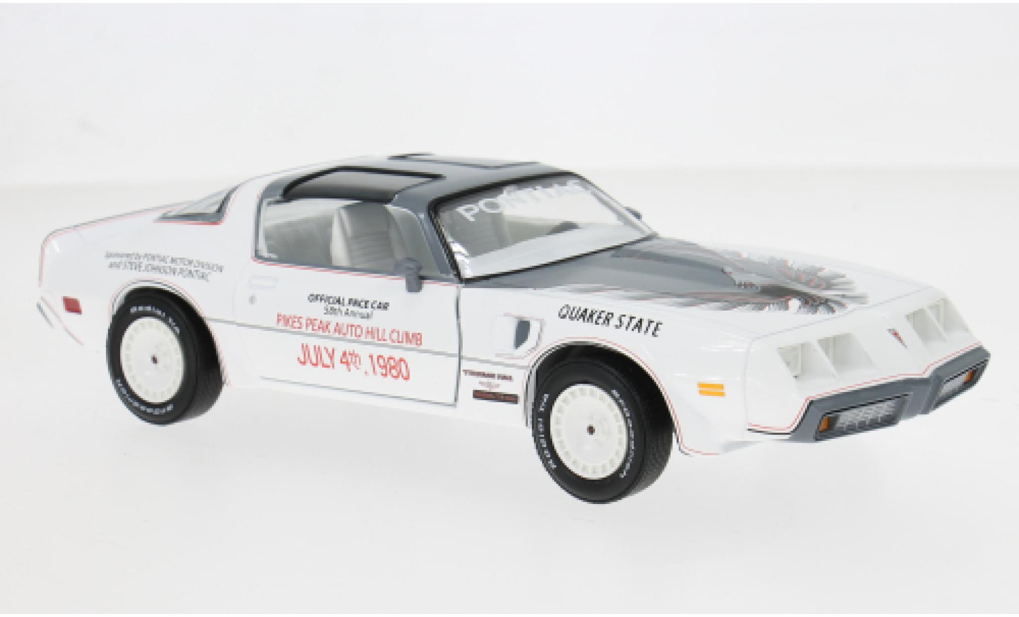 Pontiac Firebird 1/24 Greenlight wit 1980 1:24 modelauto
