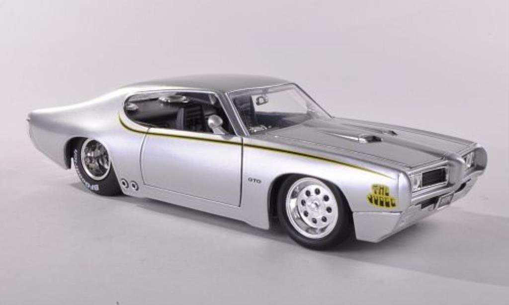 Pontiac GTO 1/24 Jada Toys Judge grijs 1969 modelauto