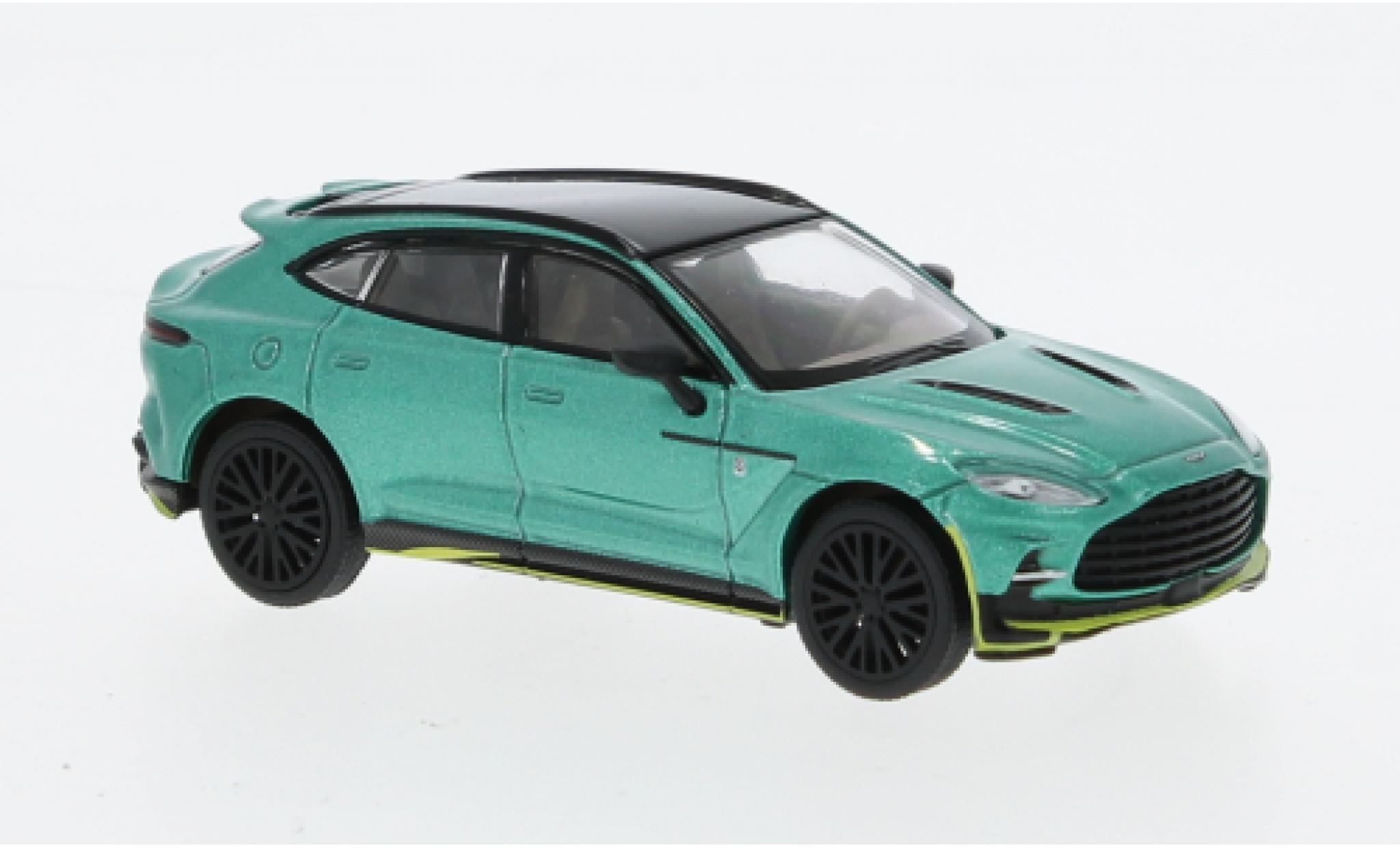 Aston Martin DBX 1/64 Pop Race metallic groen 1:64 modelauto