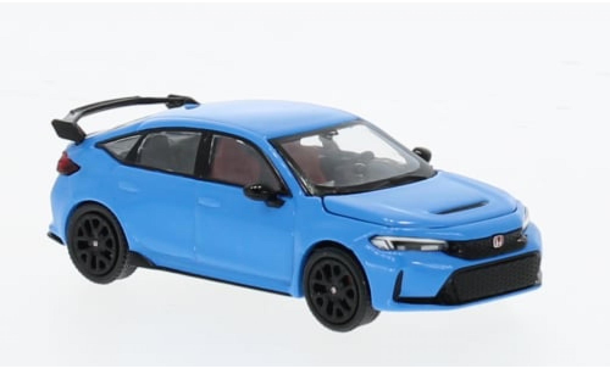 Honda Civic 1/64 Pop Race Type R (FL5) blauw 1:64 modelauto