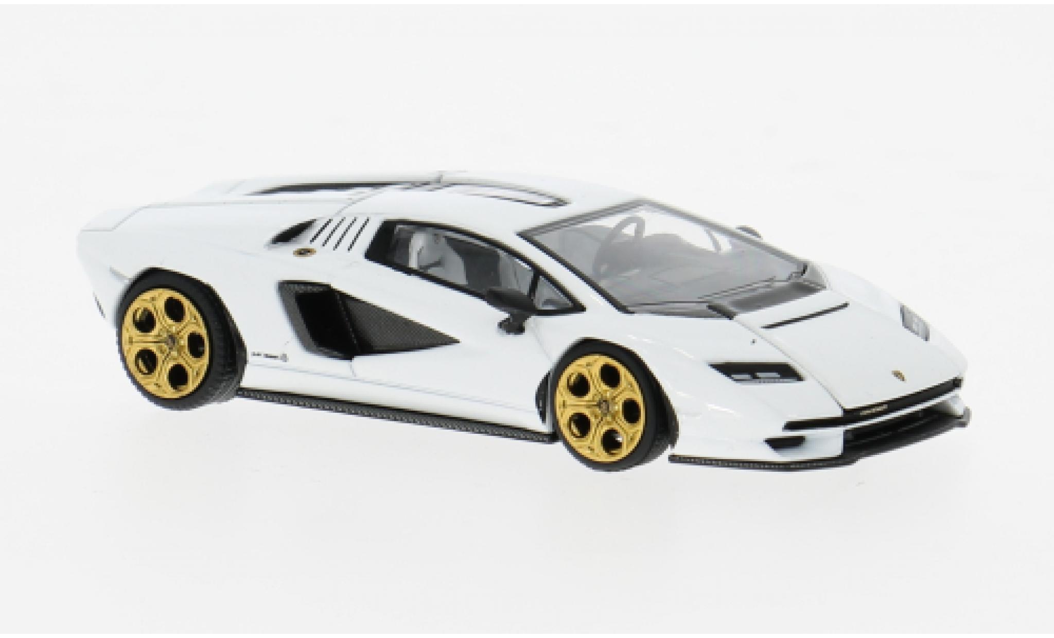 Lamborghini Countach 1/64 Pop Race LPI 800-4 wit 1:64 modelauto