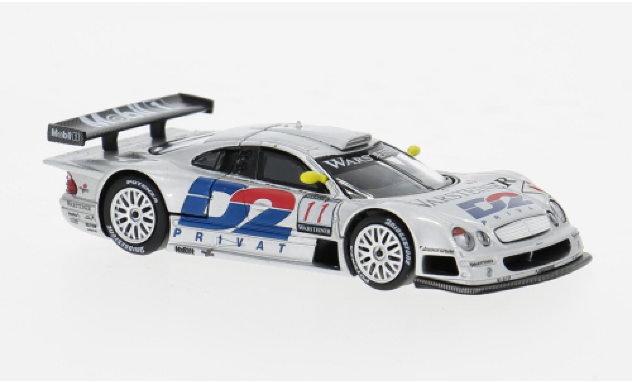 Mercedes CLK 1/64 Pop Race -GTR FIA GT 1997 #11 1:64 modelauto