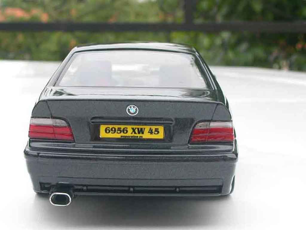 Bmw M3 Coupe E36 zwart jantes andrew racing 1/18 Ut Models