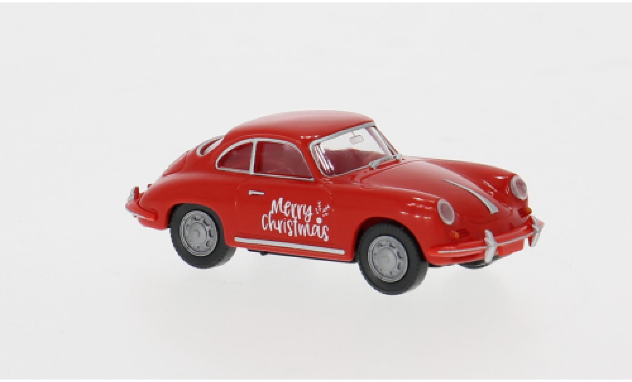 Porsche 356 1/87 Wiking 1961 Merry Christmas 1:87 modelauto