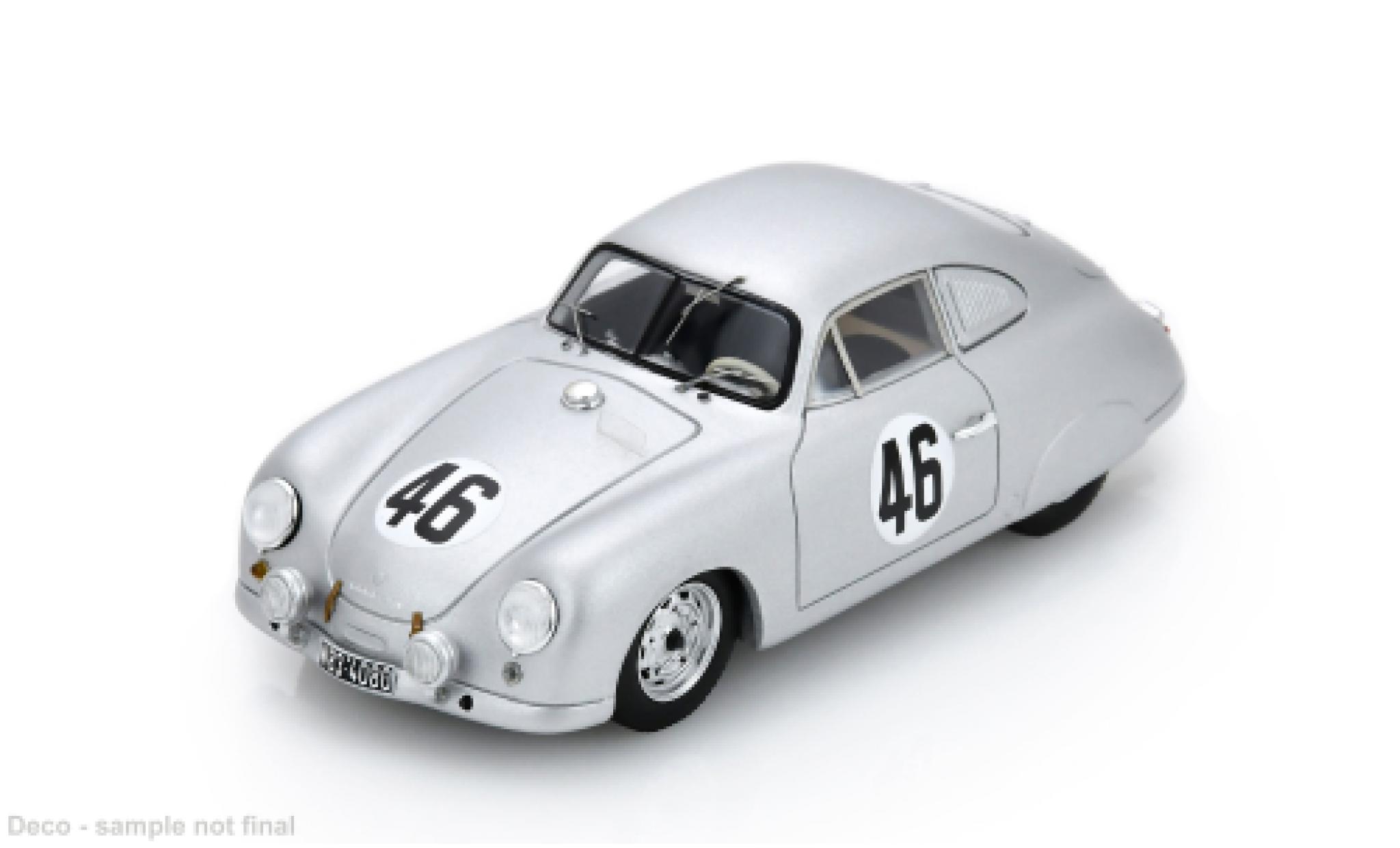 Porsche 356 1/43 Spark 24h Le Mans 1953 #46 G.Olivier/E.Martin 1:43 modelauto