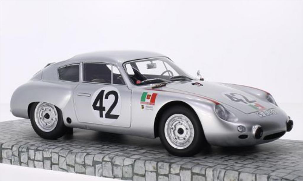 Porsche 356 B 1/18 Minichamps B 1600 GS Carrera GTL Abarth No.42 Scuderia SSS Targa Florio 1962 /H.Linge modelauto