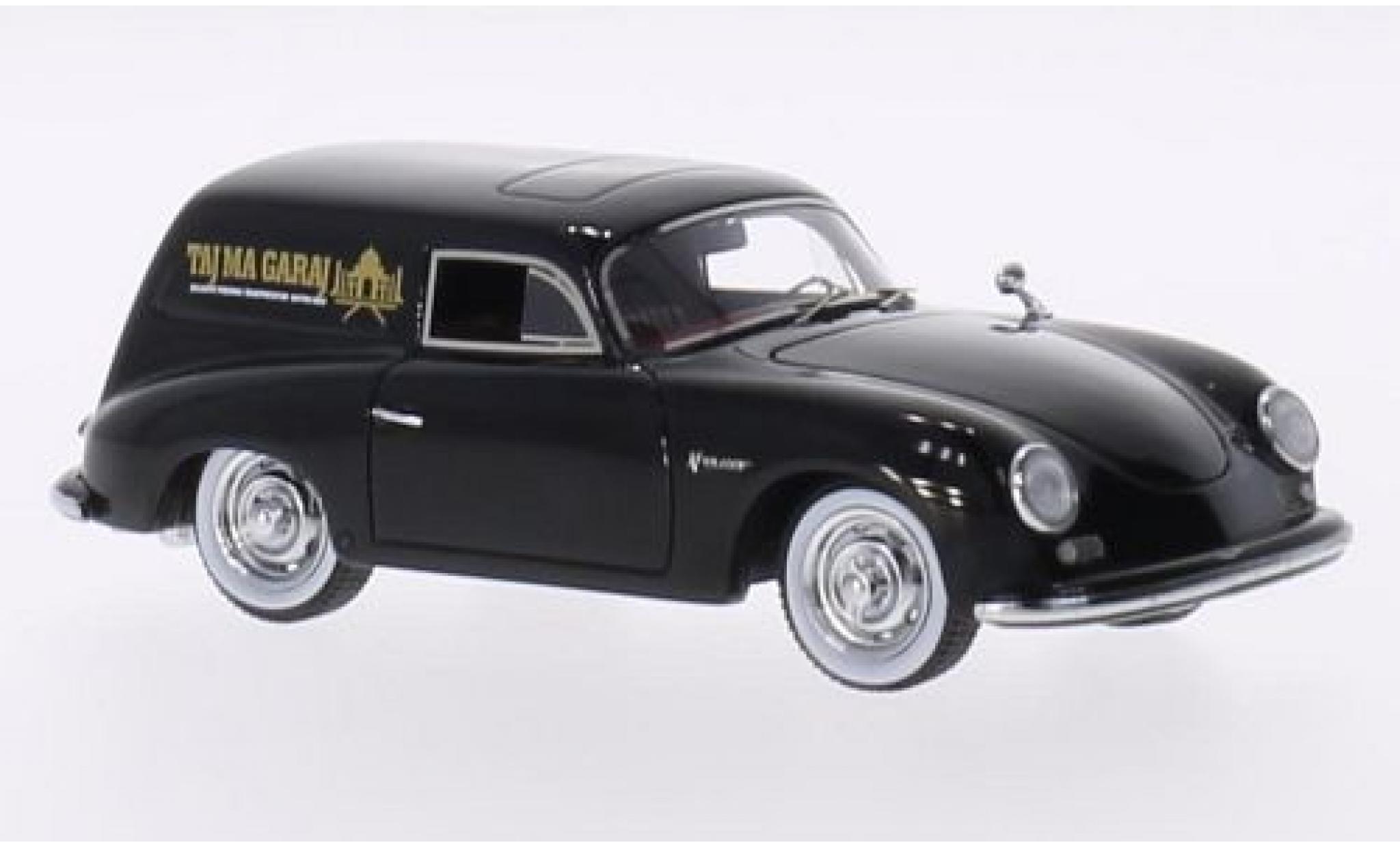 Porsche 356 1/43 Matrix Kreuer Del zwart 1:43 modelauto