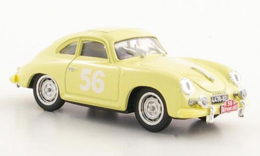 Porsche 356 1/43 Brumm No.56 Gacon / Buchet Rally Monte Carlo 1959 modelauto