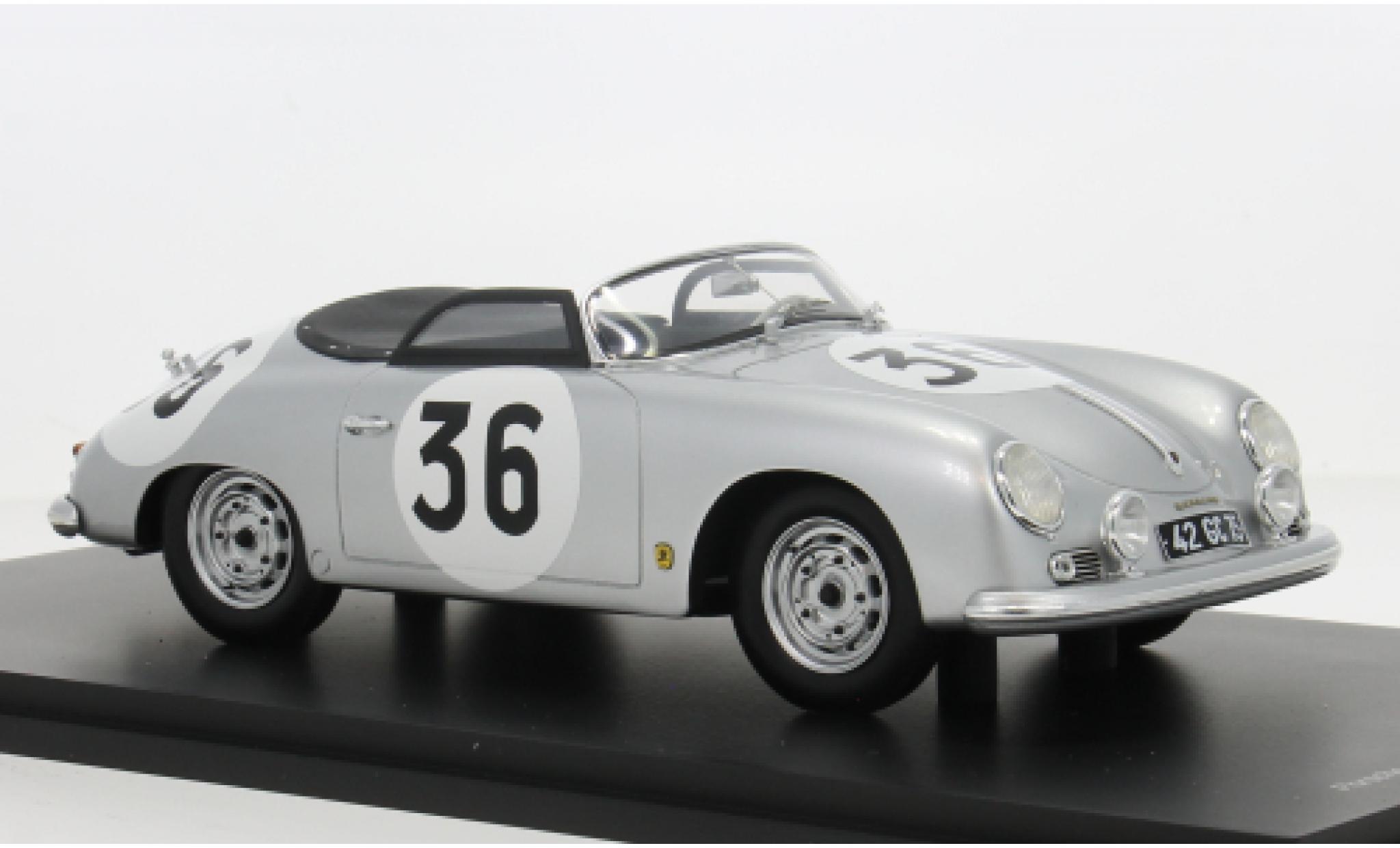 Porsche 356 1/18 Spark Speedster 24h Le Mans 1957 #36 1:18 modelauto