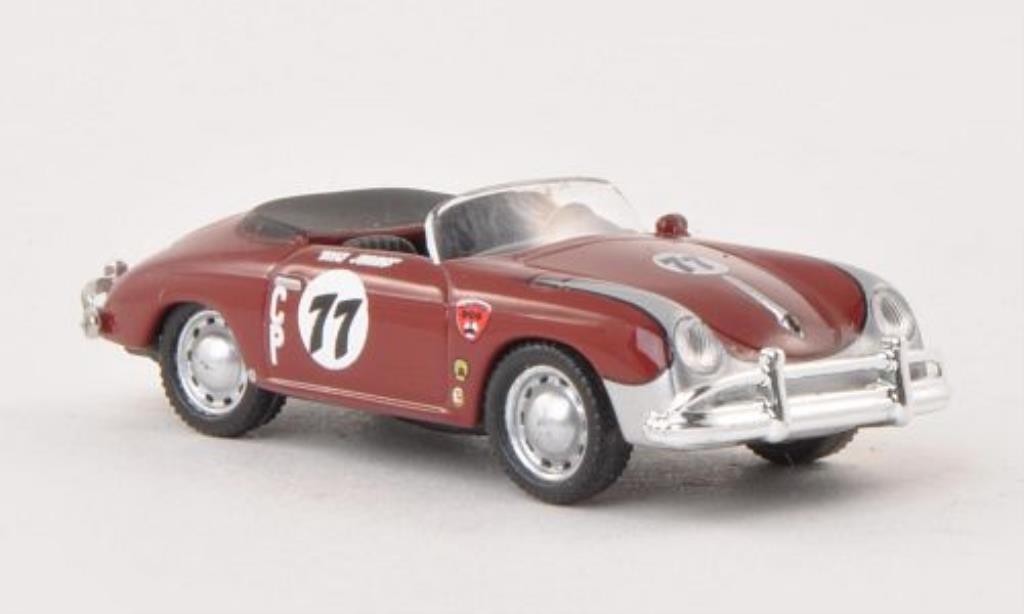 Porsche 356 1/87 Schuco Speedster No.77 Club Race modelauto