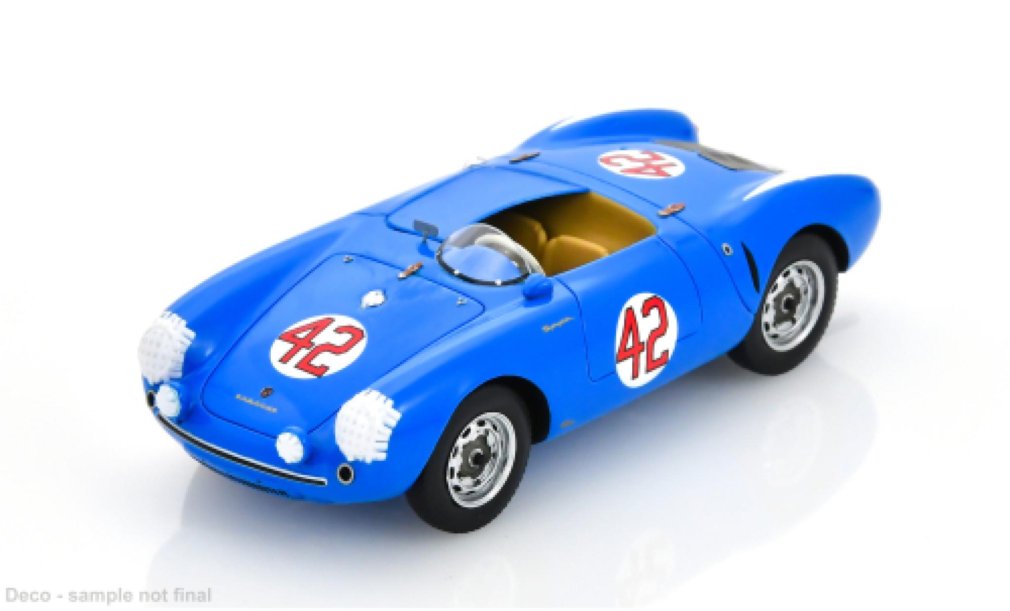 Porsche 550 1/43 Spark 12h Sebring 1956 #42 E.Crawford/H.Linge 1:43 modelauto