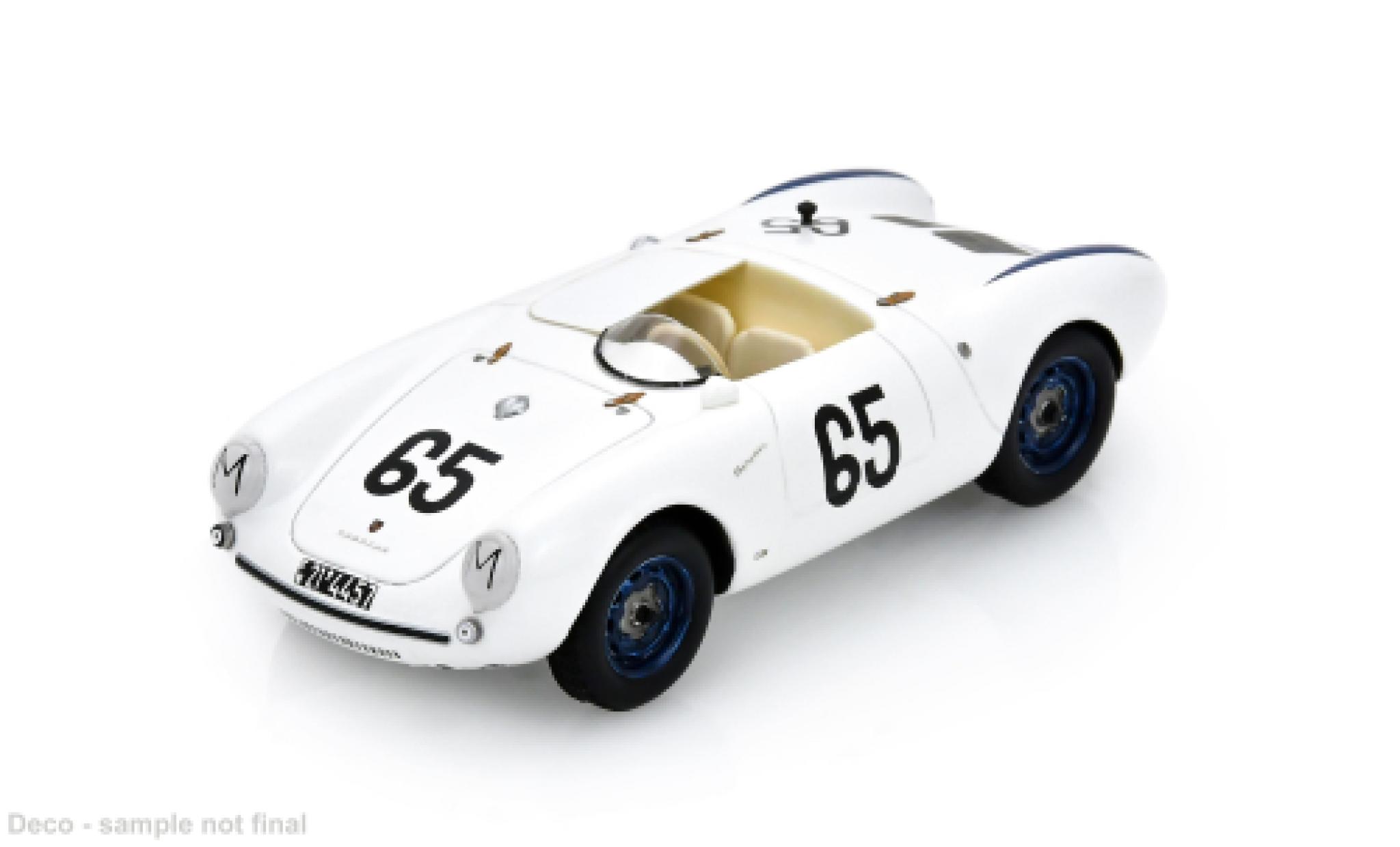 Porsche 550 1/43 Spark 24h Le Mans 1955 #65 G.Olivier/J.Jeser 1:43 modelauto