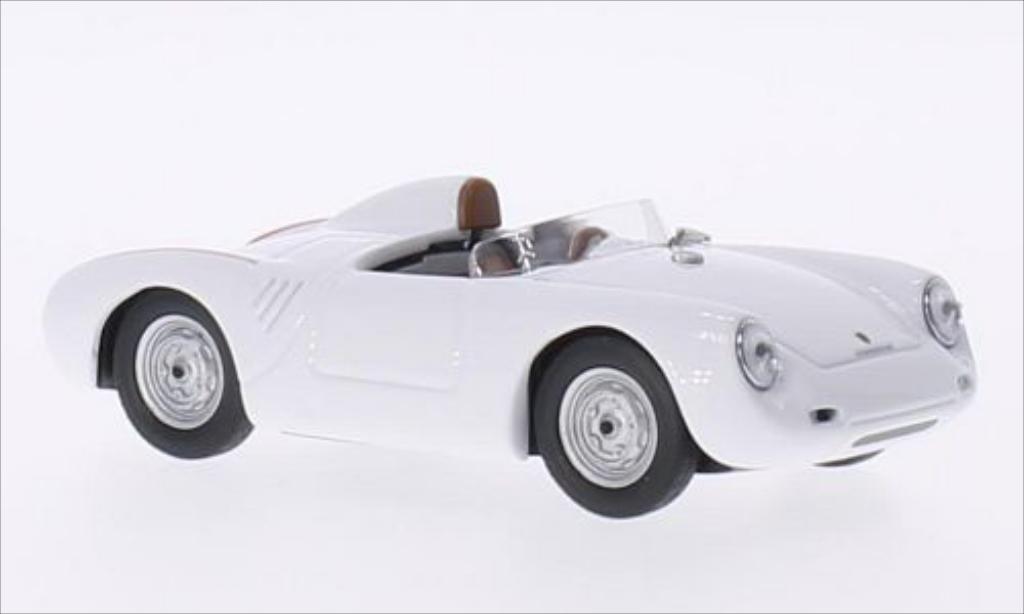 Porsche 550 1/43 Best wit 1957 modelauto
