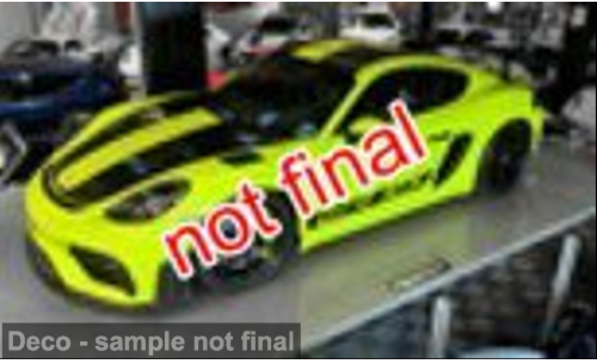 Porsche Cayman GT4 1/43 Solido 718 RS groen/zwart 1:43 modelauto