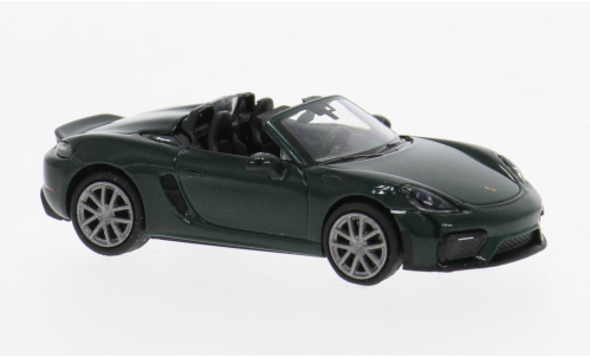 Porsche 718 1/87 Minichamps Spyder (98 groen 1:87 modelauto