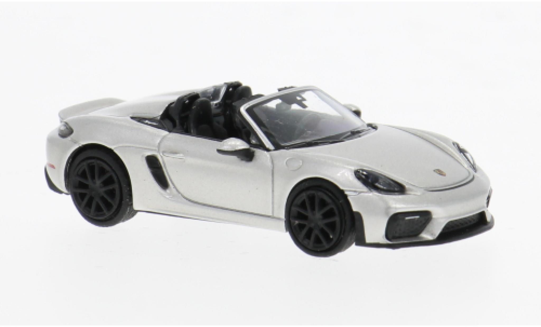 Porsche 718 1/87 Minichamps Spyder (981) grijs 2019 1:87 modelauto