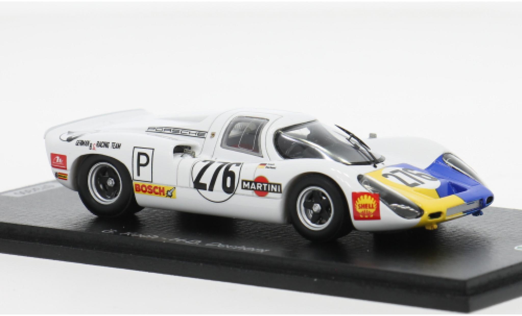 Porsche 907 1/43 Spark Targa Florio 1969 #276 G.Koch/H-D.Dechent 1:43 modelauto