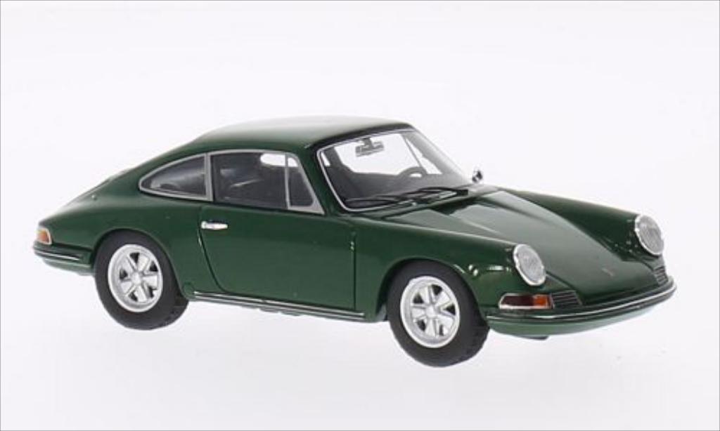Porsche 911 1/43 Spark 2.0 S grun 1966 modelauto