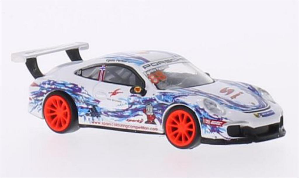 Porsche 991 1/64 Spark No.88 y PCCA Malaysia 2015 modelauto
