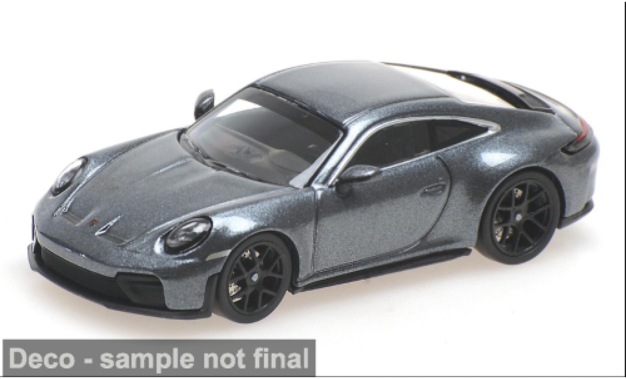 Porsche 992 GT3 1/64 Minichamps 911 (.2) Touring grijs 2025 1:64 modelauto