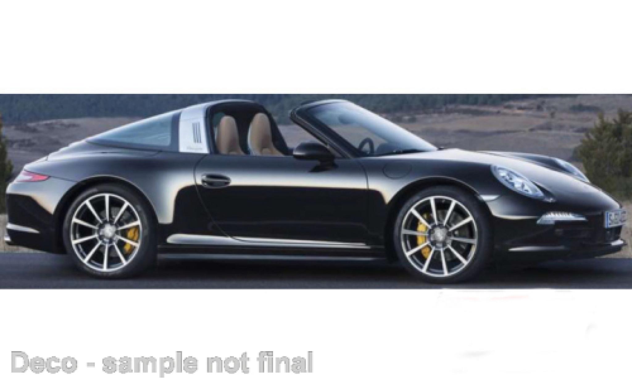 Porsche 992 1/18 Maisto 911 (.2) Ta zwart 1:18 modelauto