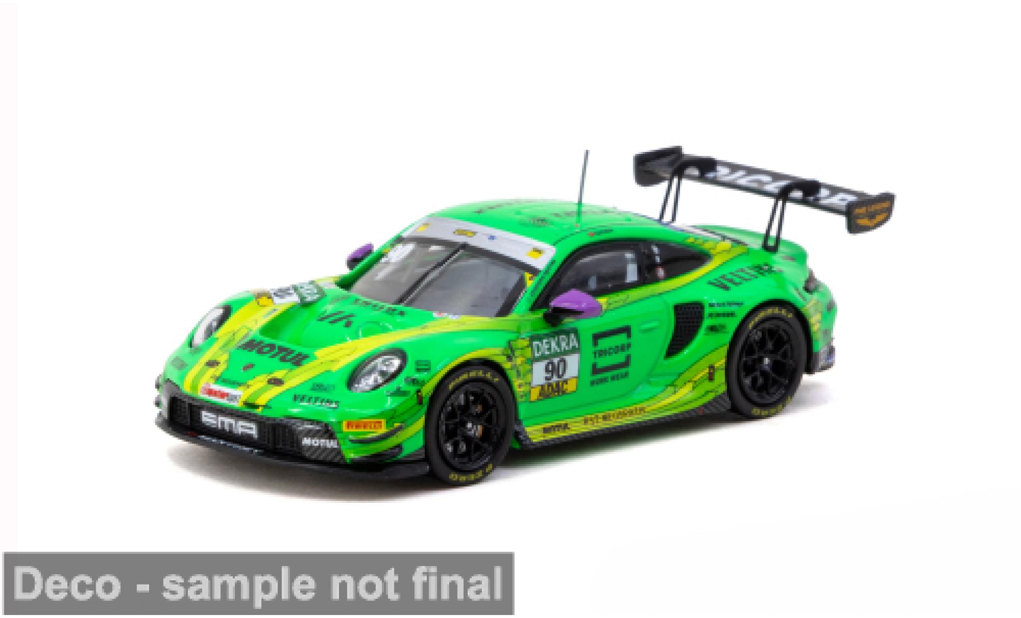 Porsche 992 GT3 R 1/64 Tarmac Works 911  DTM 2025 #90 1:64 modelauto