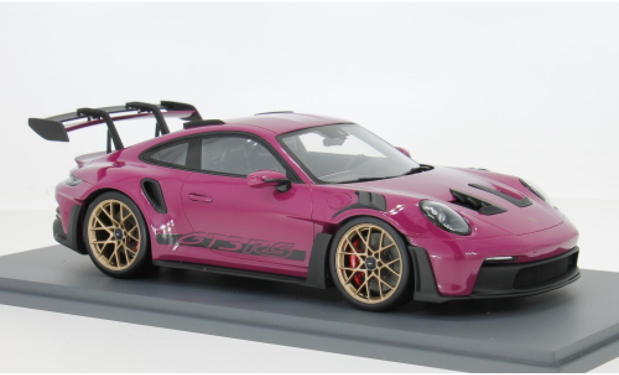 Porsche 992 GT3 R 1/18 Schuco 911  S rood 2022 1:18 modelauto