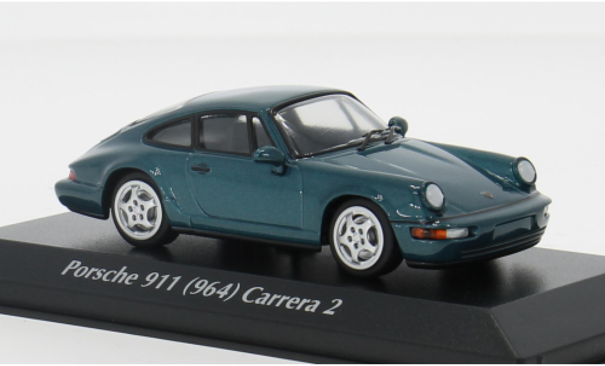 Porsche 993 1/43 Maxichamps 911  Carr turquoise 1:43 modelauto
