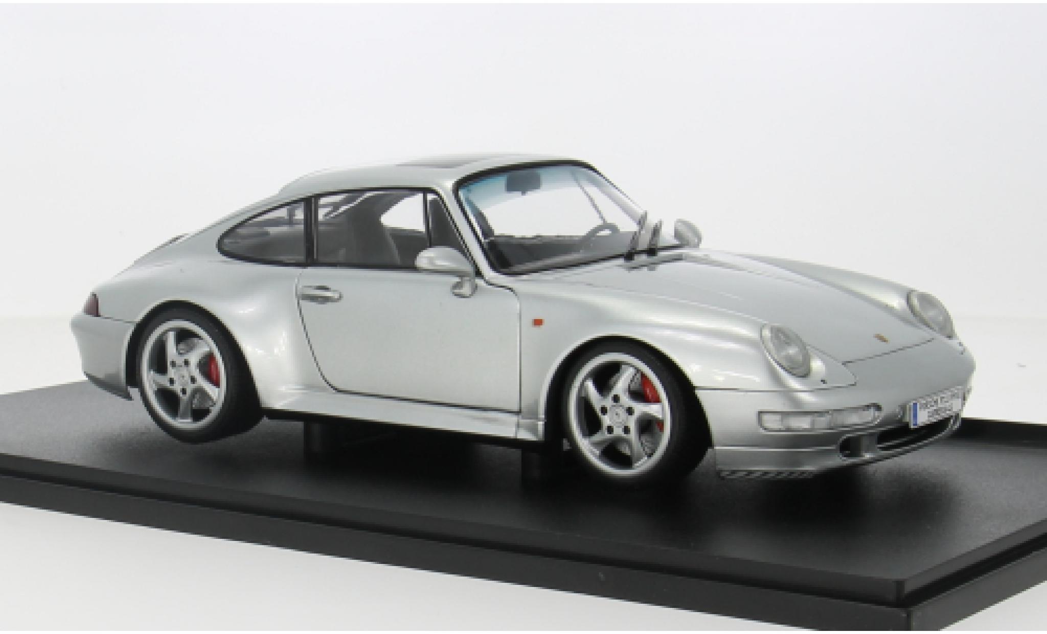 Porsche 993 1/18 Solido 911  grijs 1:18 modelauto