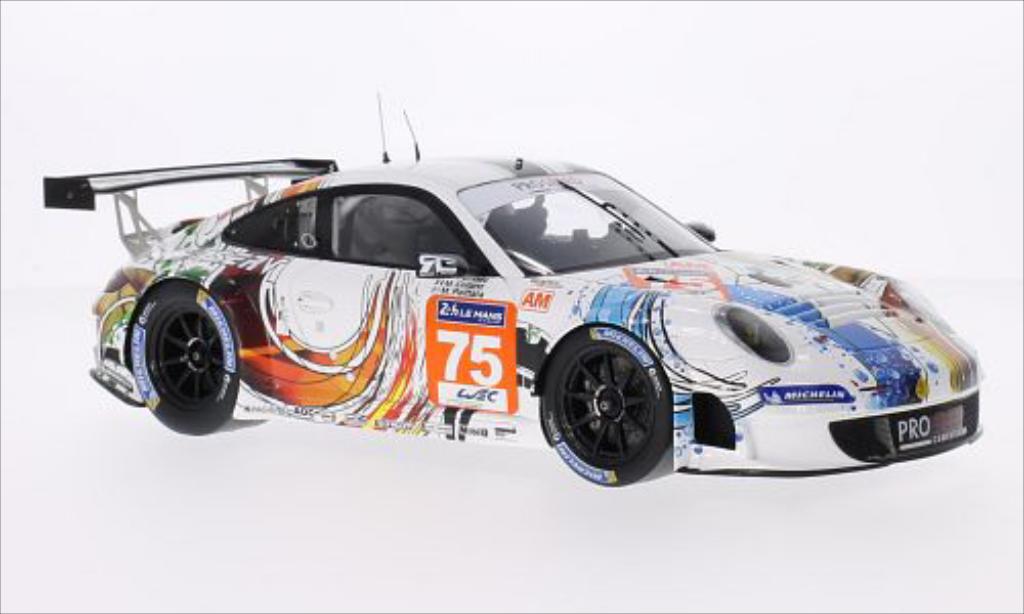 Porsche 997 GT3 1/18 Spark GT3 R No.75 Prospeed Competition 24h Le Mans 2014 modelauto