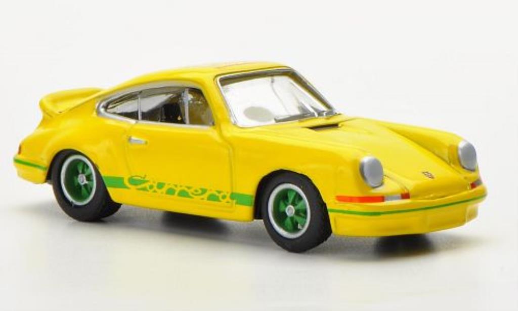 Porsche 997 1/87 Bub Carrera 2.7 geel/grun World Meeting 2012 modelauto