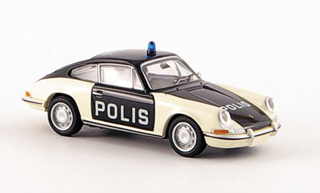Porsche 911 1/87 Brekina Coupe Polis Politie modelauto