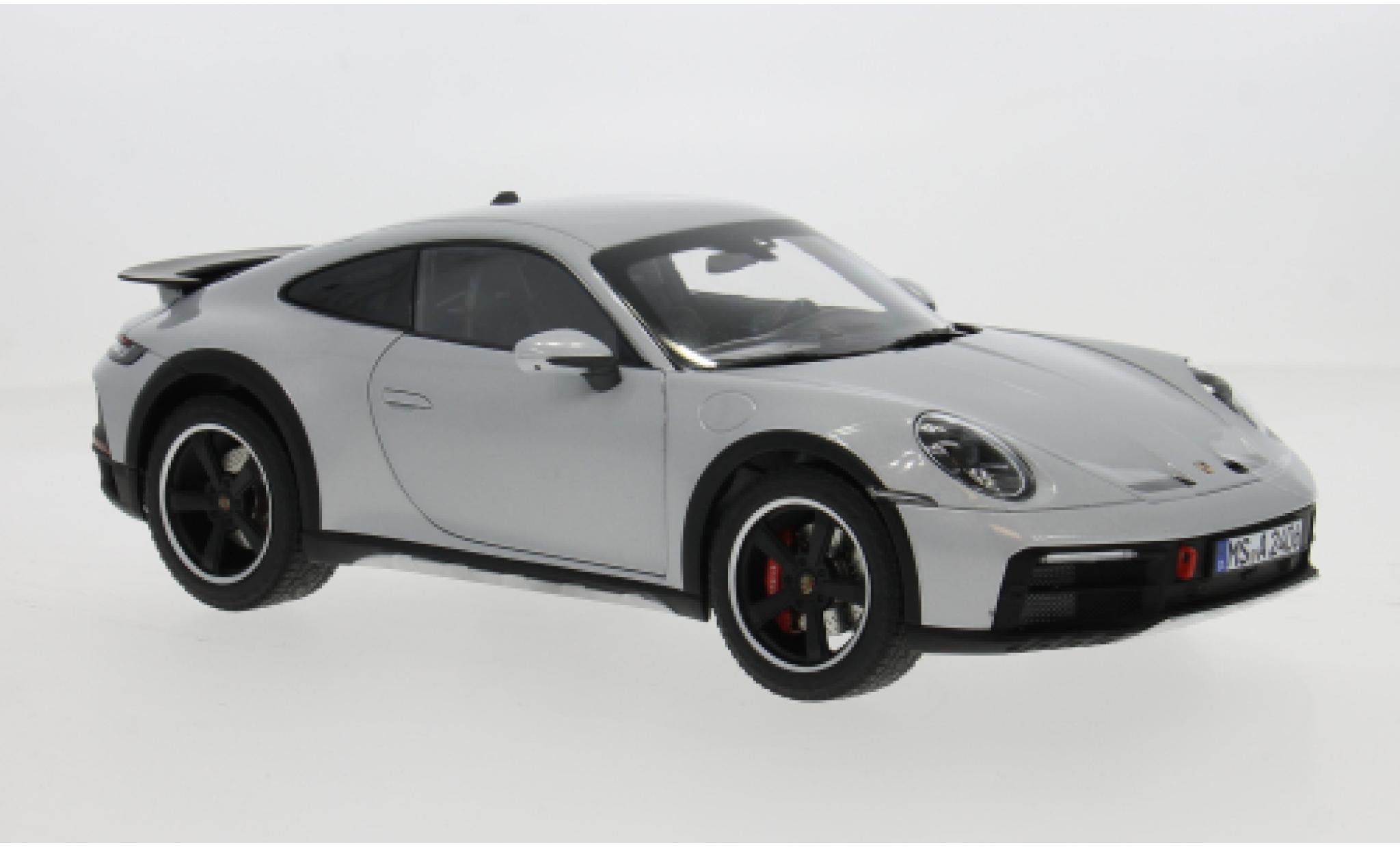 Porsche 911 1/18 Norev Dakar grijs 2023 1:18 modelauto
